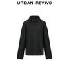UR 2025 Winter Women's Loose Fit Stand Collar Sweatshirt