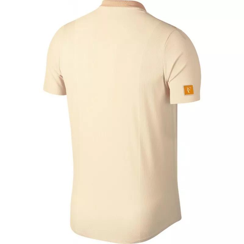Nike Polo Shirts Men's Yellow Polo Collar Moderate Straight Fit 939084-838