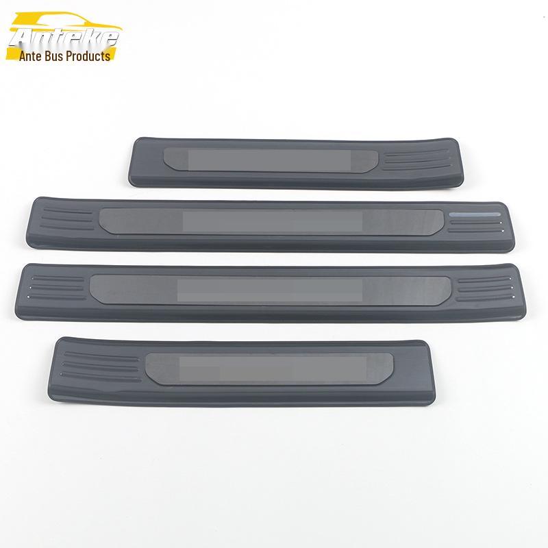 Suitable for Lynk & Co 09: Stainless Steel Welcome Pedal and Decorative Sill Strip Stickers - Exterior Accessories.