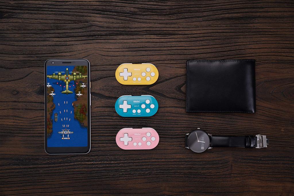 Игровой контроллер 8bitdo Zero 2 Bluetooth Wireless Windows Android macOS RaspberryPi Steam Turquoise Edition
