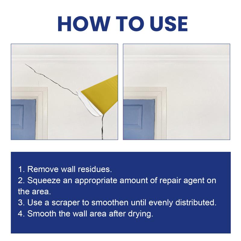 Putty Paste For Wall Repair Multi Purpose Moisture Proof High Strength Peeling Crack Hole Management Home Solution