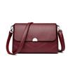 Monochromatic PU Leather Shoulder Bag for Women  Designer  Crossbody  Women's Bags  Wallet  Luxury Brand  Fashion  New