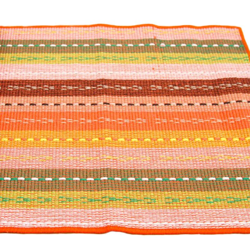 1шт прямоугольные цветные полосы высокая термостойкость кухонное украшение хлопковая салфетка ткань