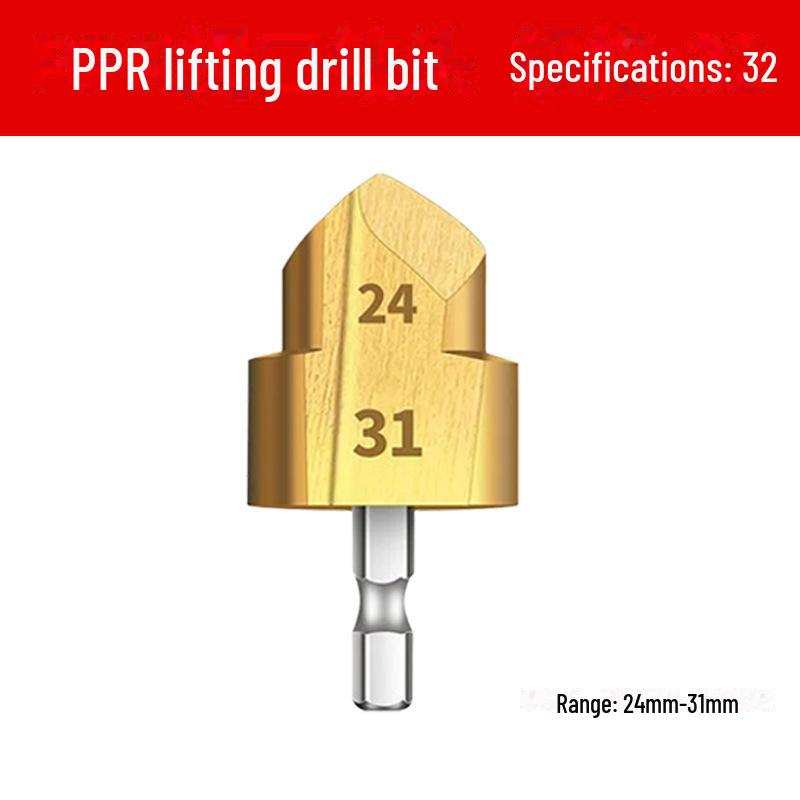 4-6 PPR подъемное сверло, шестигранный хвостовик, 20/25/32 мм многослойное глухое сверло для расширения водопроводных труб