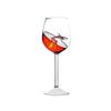 300ml Goblet Glass Mug Shark Wine Glass Goblets for Cold Drink Champagne Goblet Cocktail Glasses