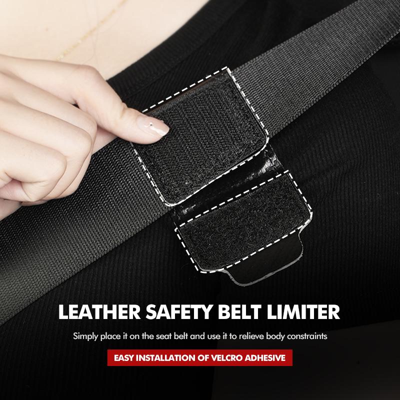 Квадратный фиксатор ремня безопасности автомобиля, замшевая подушка-ограничитель, фиксирующий зажим для Opel Astra H G J Insignia Corsa Zafira Meriva Mokka