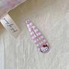 Kawaii Pink Clip Collection Cute Child Gilr Shape Hairpins  Hair Accessories Gift