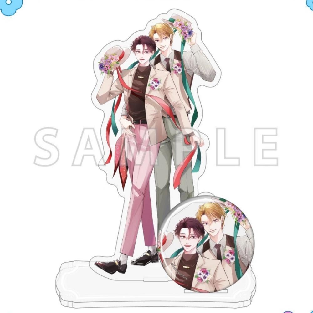Anime Sasaki and Miyano 15cm Acrylic Stand, Sasaki Hideyuki, Mother's Day Decor for Desktop Bookshelf Anime Collection Keychain