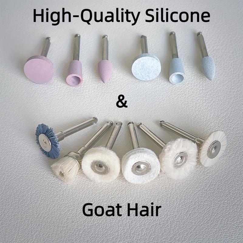 12 шт./коробка Набор полировщиков для стоматологического низкоскоростного наконечника Стоматологическая финишная полировка композитов Стоматология Фарфор/Натуральные зубы