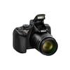 [Восстановленная] Цифровая камера Nikon P600, 60-кратное оптическое увеличение, 16 мегапикселей, Черная, P600BK