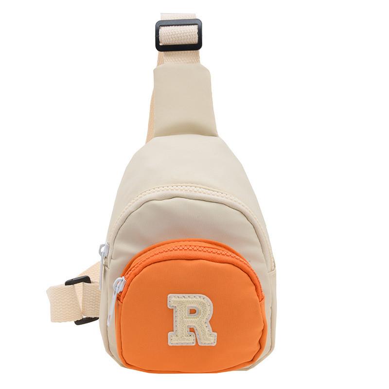 Trendy Children's Fashion Chest Bag Stylish Unisex Baby Shoulder Bag For Kids With Fun Print Design