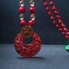 Винтажные бусины ожерелье свитер цепочка для женщин ювелирные изделия аксессуары