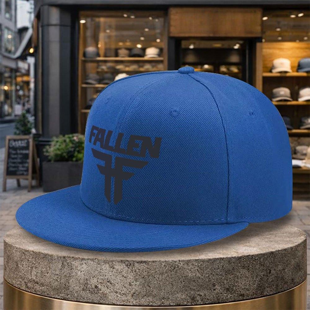Кепка Бейсболка с принтом Fallen Footwear Унисекс с плоским козырьком Хип-Хоп Кепка Уличная Мода Спортивная Кепка для улицы Подходит для Гольфа И
