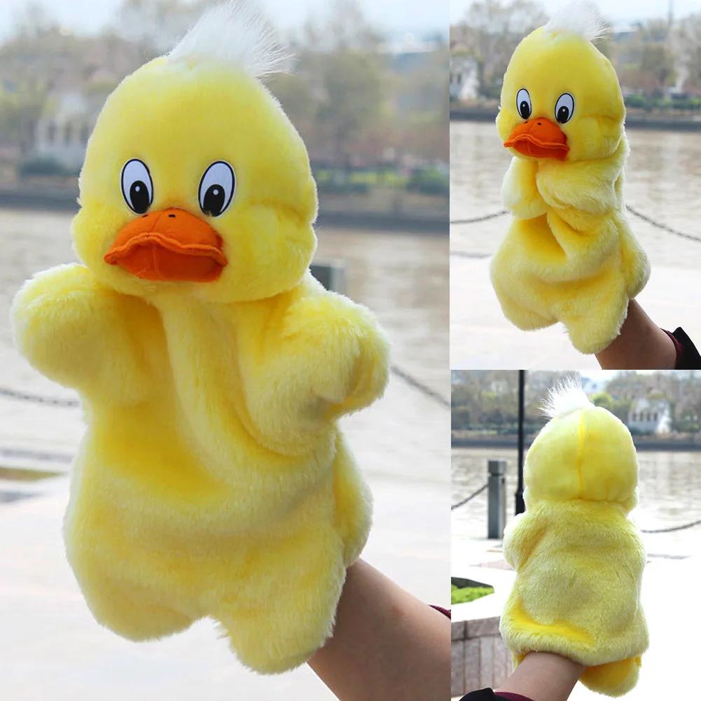 25cm Animal Hand Puppet Plush Toys Baby Educational Hand Finger Puppets Animal Stuffed Doll Toy Telling Story Kids Children Gift