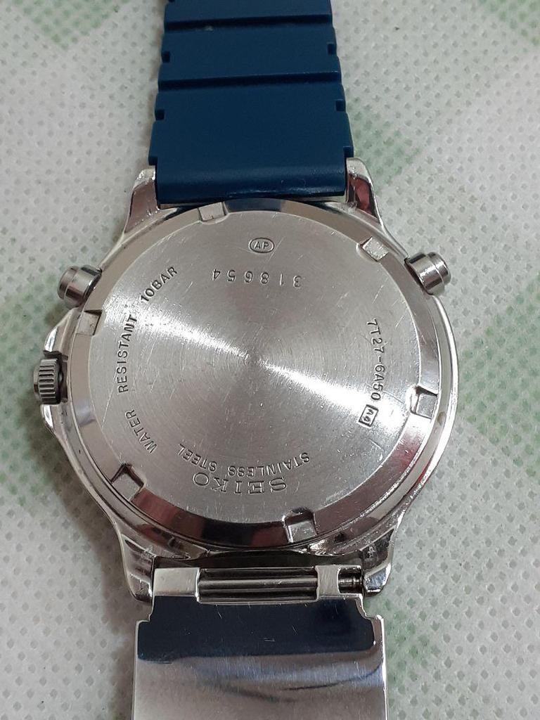[Б/У] Часы-хронограф SEIKO Водонепроницаемость 100 м