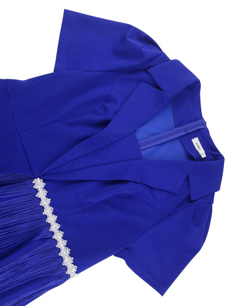 Женские роскошные платья для гостей на свадьбу, элегантные платья с V-образным вырезом, короткими рукавами-рюшами, нерегулярным разрезом, облегающие, модные платья классического кроя