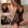 Soxeeh Sexy Lingerie Sexy Cosplay Sheer Exposed Seductive Includes Set Women's Babydoll, Underwear, Costume, Lace, Breasts, Costume, T-Back, 2-Piece