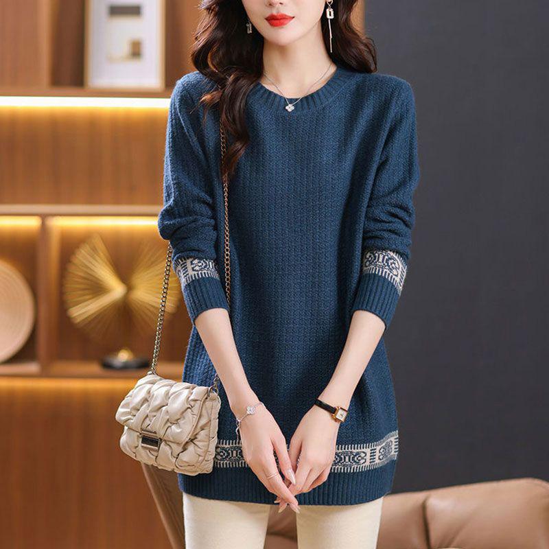 Свитер для женщин осень зима утолщенный пуловер свитер теплый вязаный свитер длинный рукав короткий облегающий джемпер большой размер свитер топы