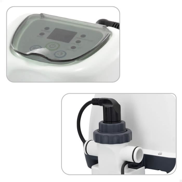 Intex - 26662 - Stérilisateur Au Sel QS200 Pour Piscine Jusqu'à 8 M3