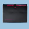Portable Accordion Folder with Bungee Closure Secure Snap Design Letter Size File Pouch for Home School Office