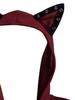 Womens Cat Ears Hooded Plus Size Vintage Cloak High Low Sweater Blouse Tops