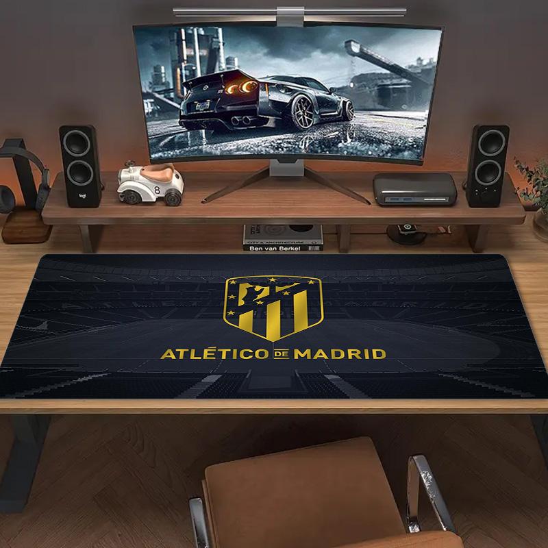 Коврик для мыши Atletico Madrid Большой коврик для игровой поверхности Нескользящий Коврик для ноутбука/планшета XXL Коврик для мини-ПК с заблокированным краем