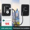 Anti-Theft Child Safety Lock for Outward Opening Windows and Doors - No-Drill Sliding Latch Limiter