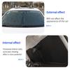 SEAMETAL Car Sun Shade Cover Front Windshield Protector Anti Sun UV Universal Interior Car Windshield Foldable Blocker Accessori