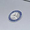 ECD5   For Benz New Car Metal Flat Hood Emblem Front Badge Logo Fit For Mercedes Benz AMG W212 W213 W205 W177 W247 W176 CLS CLA CLK CLG