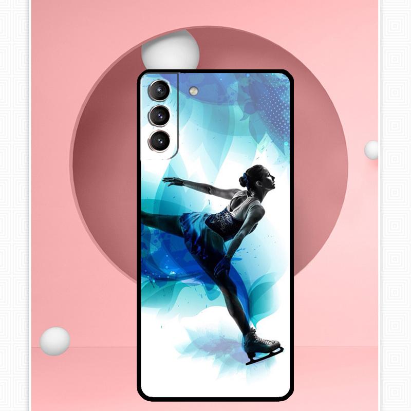 Фигурное катание танцевальный спортивный чехол для Samsung Galaxy S23 S24 Ultra S8 S9 S10 S22 Plus Note 10 20 Ultra S20 S21 FE чехол