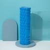 Connors Solid Foam Shaft Muscle Relaxation Skinny Leg Roller Massage Yoga Column Auxiliary Tools Supplies Equipment.