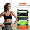 Multifunctional Sports Waist Bag with Three-Layer Zipper for Cycling, Running, and Fitness Activities