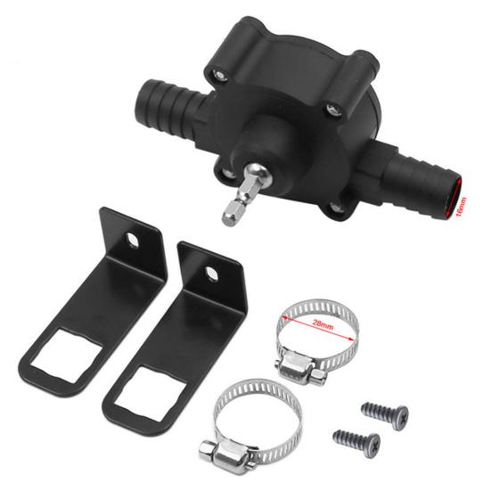 Портативная бытовая электрическая ручная дрель, самовсасывающий насос для перекачки жидкой воды