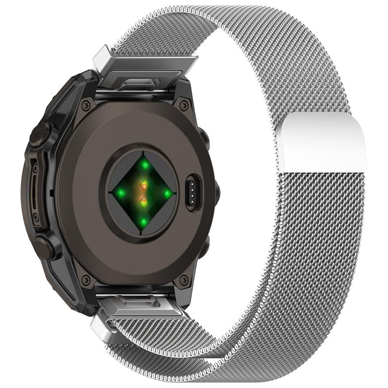 20 22 26 мм Миланский стальной ремешок-петля для Garmin Fenix 7X 7 7S 6X 6 6S Pro 5 5X Plus 8 43 47 51 Tactix 7 Epix Pro Быстросъемный ремешок