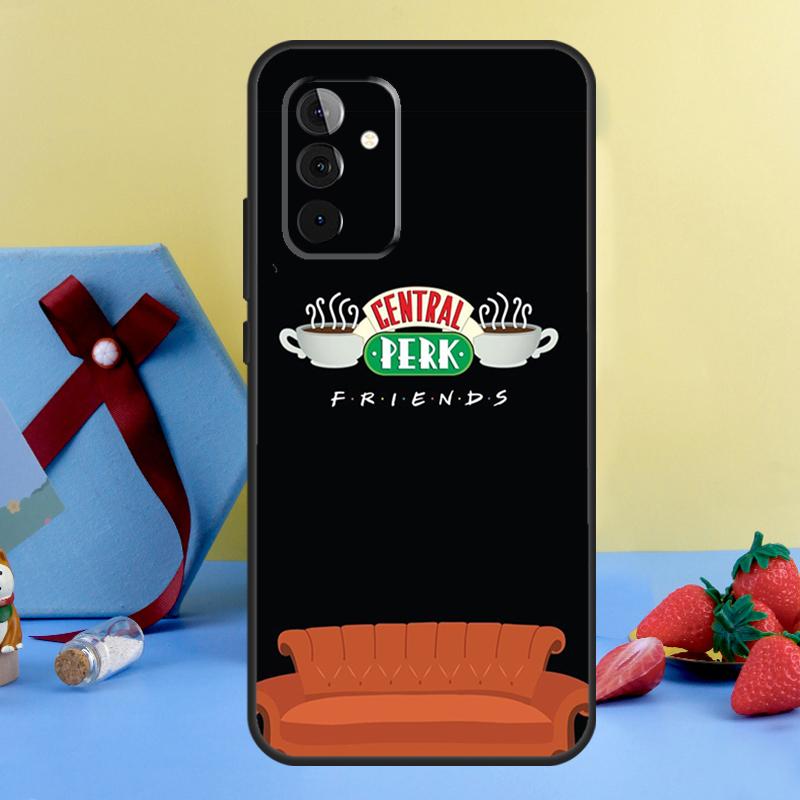 Central Perk Coffee friends Case For Samsung Galaxy A15 A17 A55 A35 A32 A52 A13 A33 A53 A14 A34 A54 A06 A16 A26 A36 A56