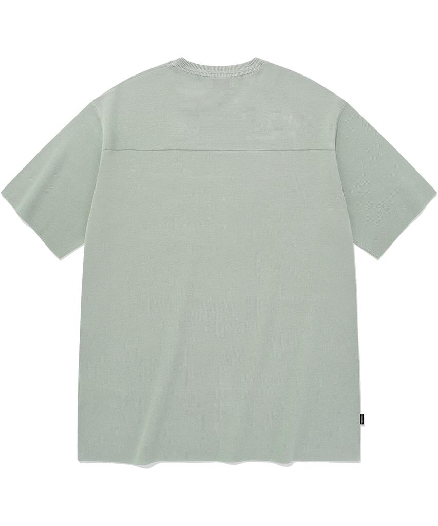COVERNAT Basic Round Half Knit Mint