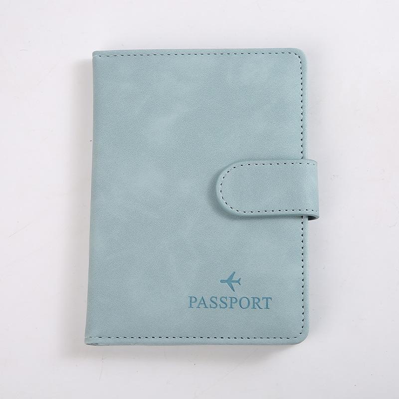 Кожаные обложки-чехлы для паспорта Водонепроницаемый дорожный кошелек для кредитных карт Милая книжка для паспорта для женщин/мужчин Обложка для паспорта с застежкой