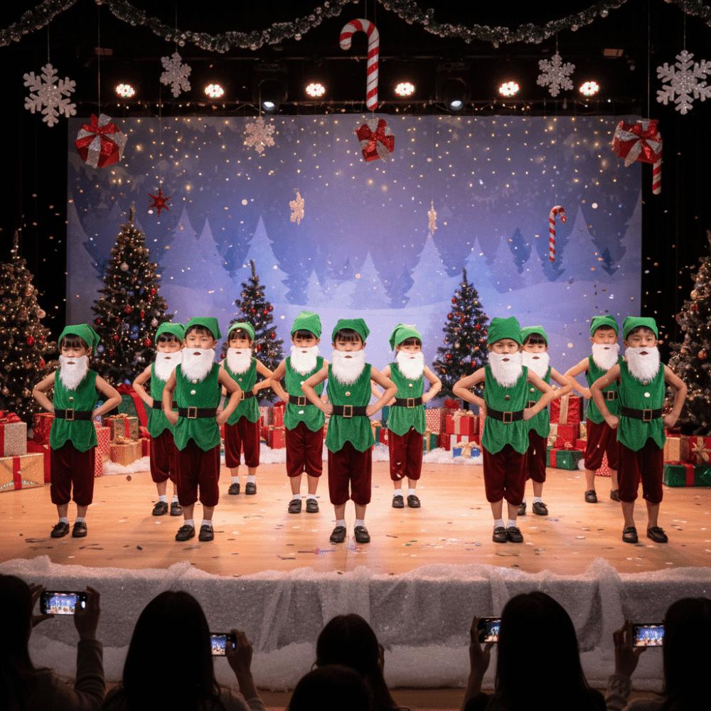 Ролевая игра Костюм семи гномов Наряжаться Костюм рождественского эльфа 2025 Костюм для косплея гнома Новый год