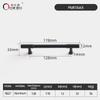 Oukali American Style Antique Aluminum Cabinet Door Handles Furniture Pulls for Kitchen Closet & Wardrobe Drawer Handles