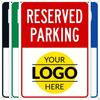 Personalized Parking Sign  Featuring Your Vehicle Image Or Logo Sturdy Iron X Inches Offered in  Colors  Perfect for
