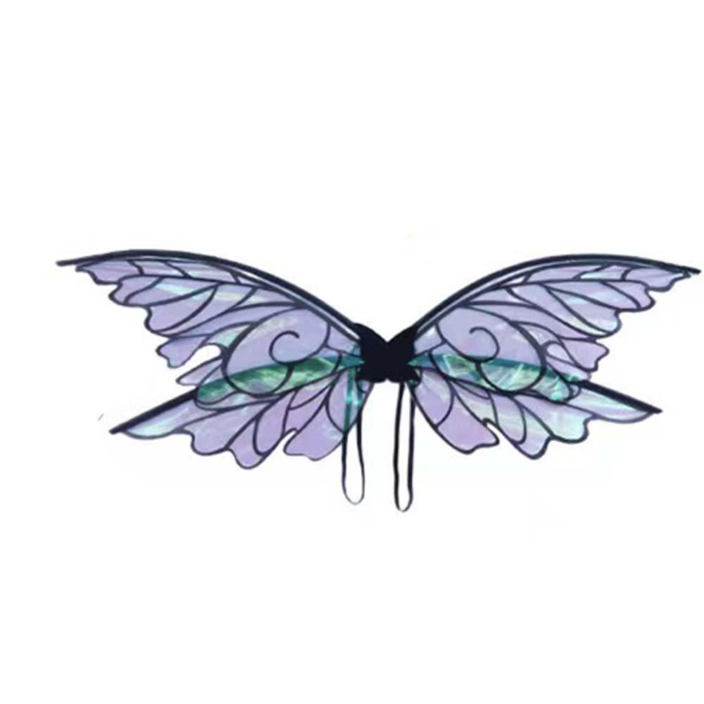Крылья принцессы феи, крылья бабочки феи, блестящие костюмы для косплея, украшения для костюмов
