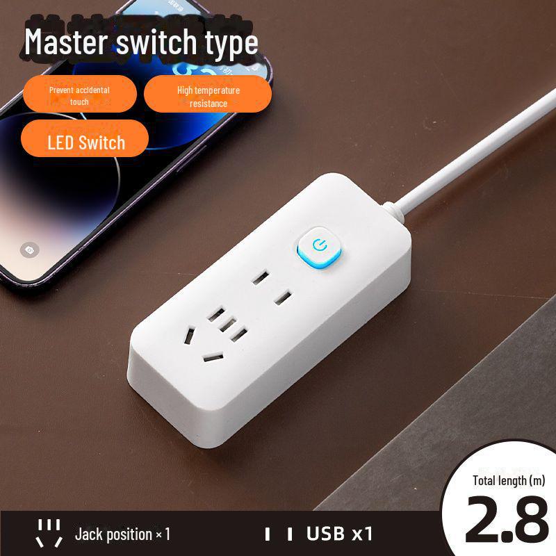 Xiaomi Smart Power Strip с USB, многофункциональный удлинитель, розетка для домашнего офиса