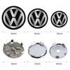 HIJK1 4Pcs/Set 60/63/68mm Car Wheel Center Hub Cover Badge Emblem For VW Golf Caddy Passat GTI Lavida Sagitar R32 R Auto Accessories