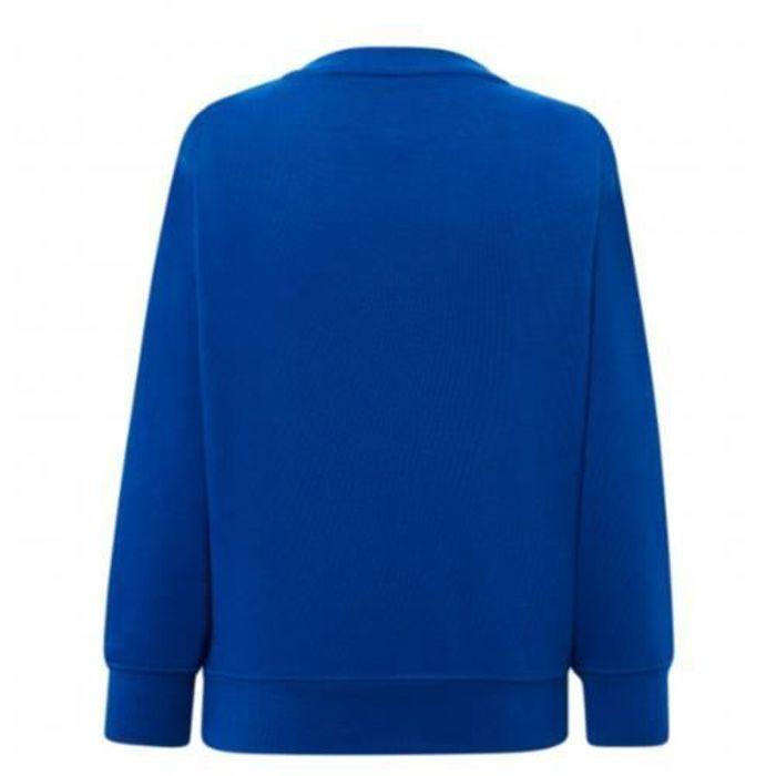 Sweat enfant - Marque - Footballeur - Bleu royal - Manches longues - 3 à 11 ans