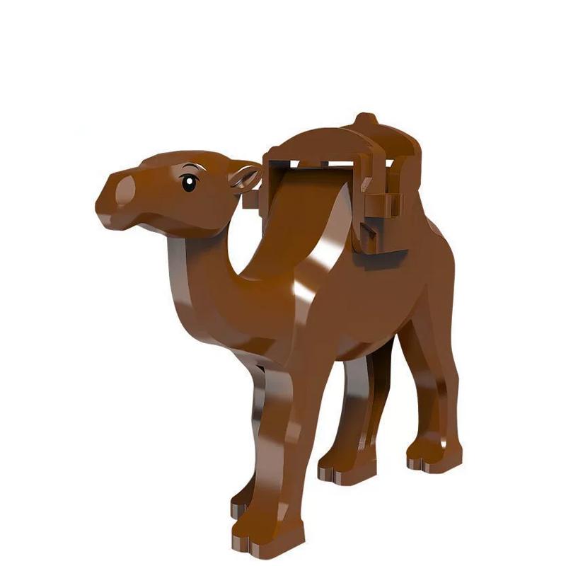 MOC Ферма Зоопарк Животные Строительные блоки Крокодил Акула Дельфин Шимпанзе Корова Леопард Развивающая игра Аксессуары Кирпичики Детские игрушки