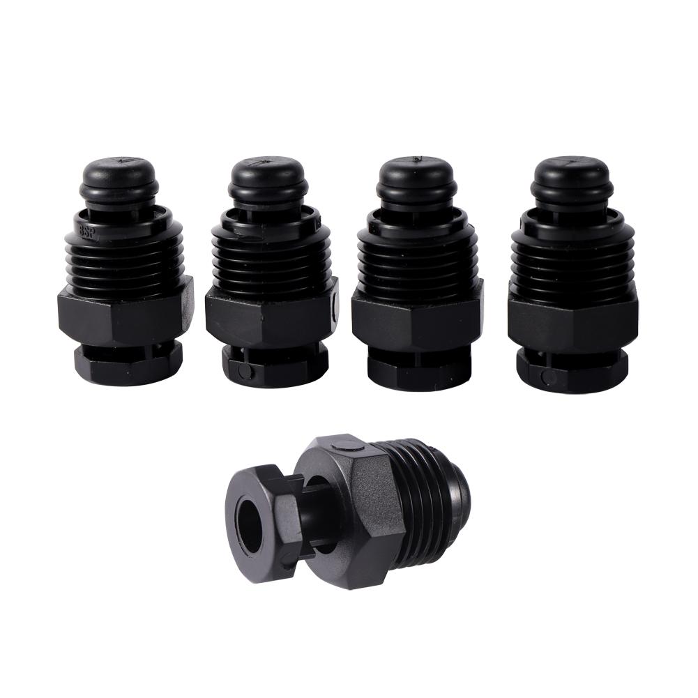 10Pcs 1/2" Male Thread Automatic Mini Exhaust Valve Irrigation System Air Vent Valve Water Pipe Fitting Water Hose Intake Valve