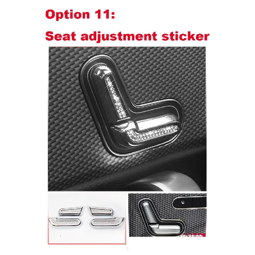 Diamond Sticker For Mercedes Benz A Class W177 V177 A200 A180 + Car Interior Decoration Accessories Sticker