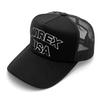 Mesh NUMBERING Plus Sizes Black Men's Cap, USA, 57-59cm, 62-64cm (62.0-64.0 Cm, (USA))