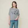 BCBG Вязаный топ с вышивкой пони, короткий рукав B6m3k405