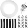 2 Set 5M Fuel Line Kit With Filter And Hose Clip For Heaters Tank Diesel Accessories Diesel Heater Fuel Line Kit